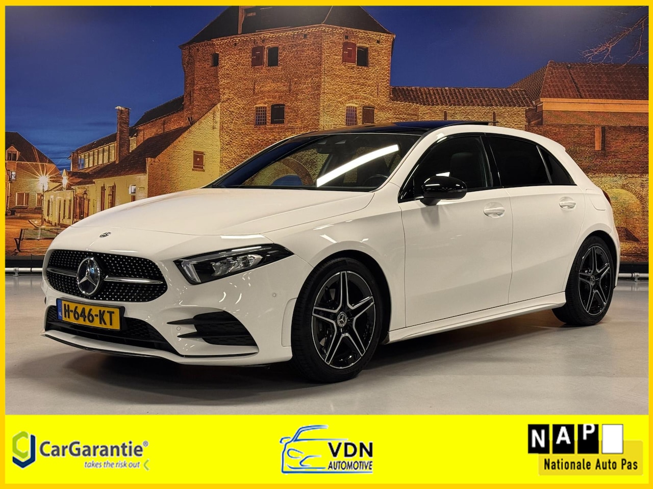 Mercedes-Benz A-klasse - 180 AMG Aut Panodak Widescreen Nightpakket Carplay - AutoWereld.nl
