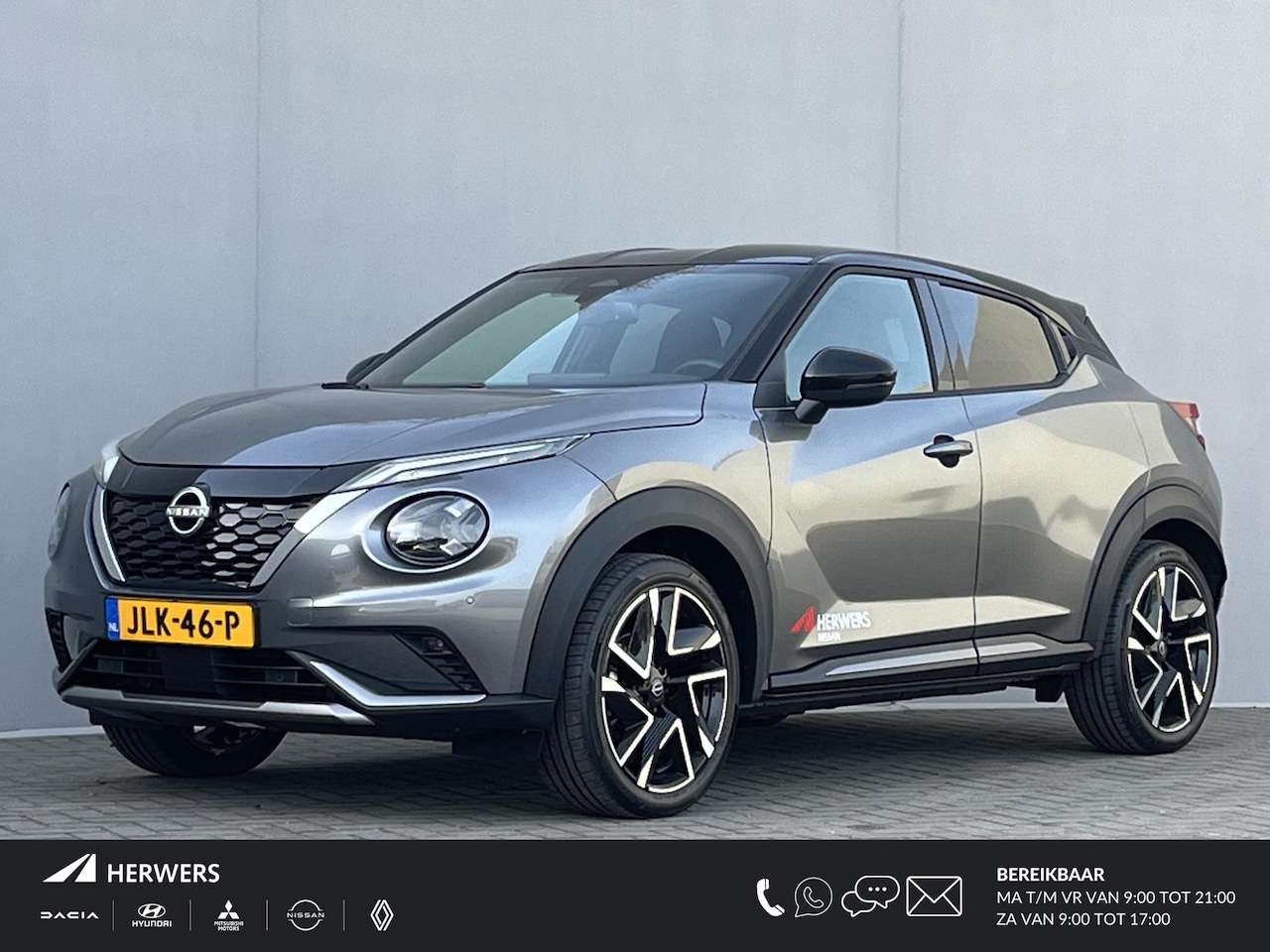 Nissan Juke - 1.6 Hybrid N-Design / Cold Pack Light / Apple Carplay/Android Auto / Achteruitrijcamera / - AutoWereld.nl