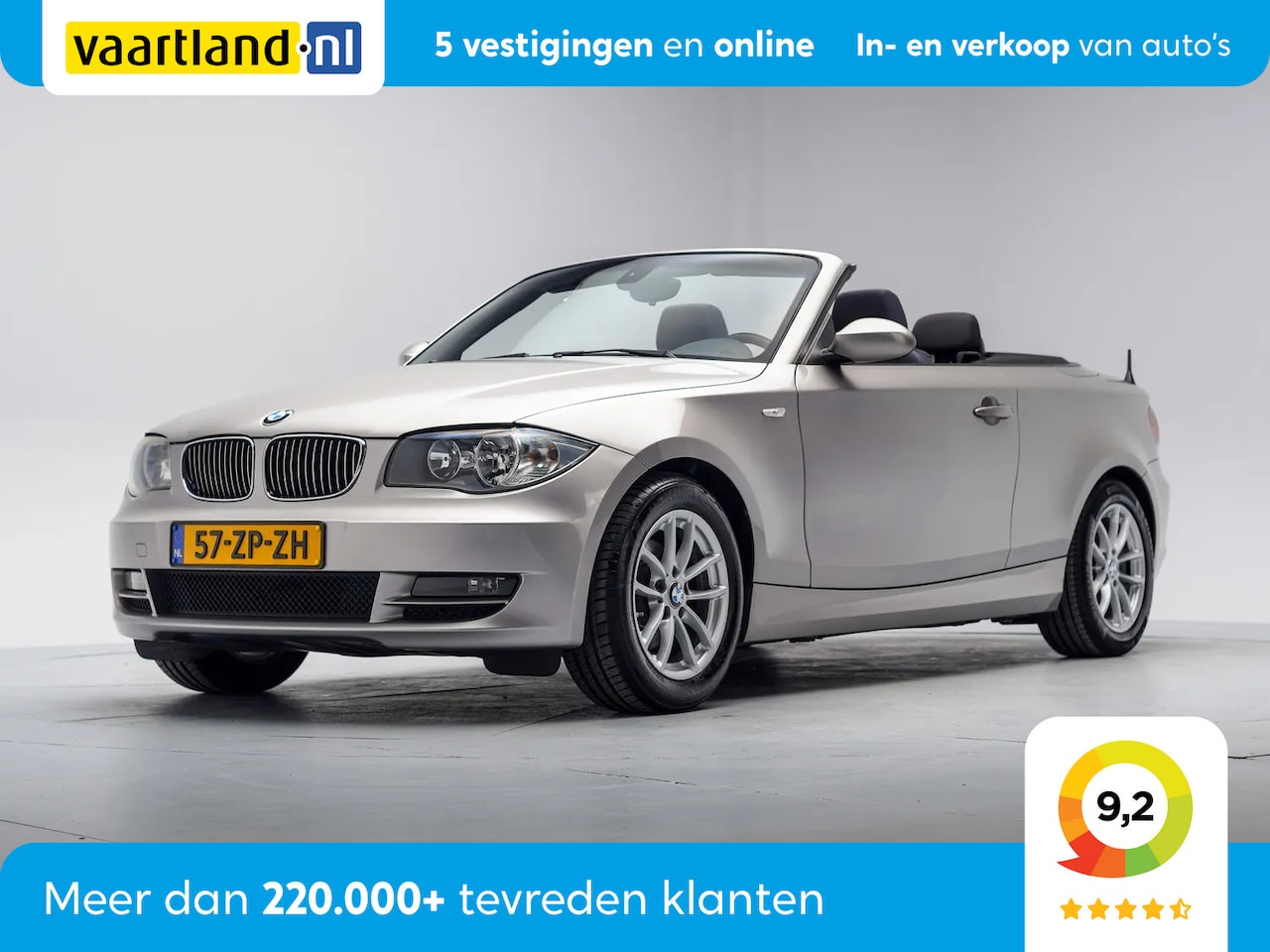 BMW 1-serie Cabrio - 118i [ Org NL Cruise control Nette staat ] - AutoWereld.nl