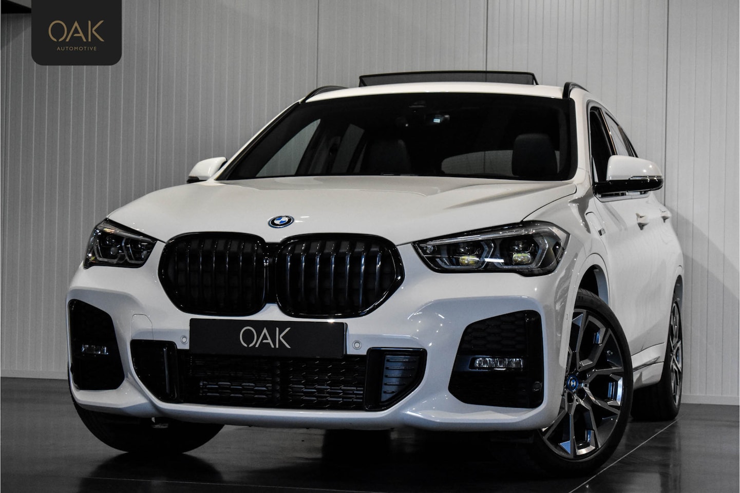 BMW X1 - xDrive25e | M-Sport | Navigatie | Panorama | Leder | Camera | Trekhaak | 19"LM | Alpinweis - AutoWereld.nl