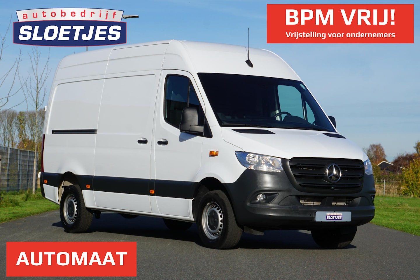 Mercedes-Benz Sprinter - 317 L2H2 RWD Automaat |EURO6 |1e eigenaar |Topstaat |Betimmering |Fabrieksgarantie |Camera - AutoWereld.nl