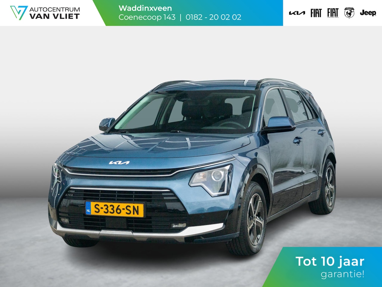 Kia Niro - 1.6 GDi Hybrid DynamicLine l Navigatie l Achteruitrijcamera l Trekhaak 1300KG l trekgewich - AutoWereld.nl