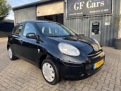 Nissan Micra - 1.2 Acenta 2013 APK 5D Zwart