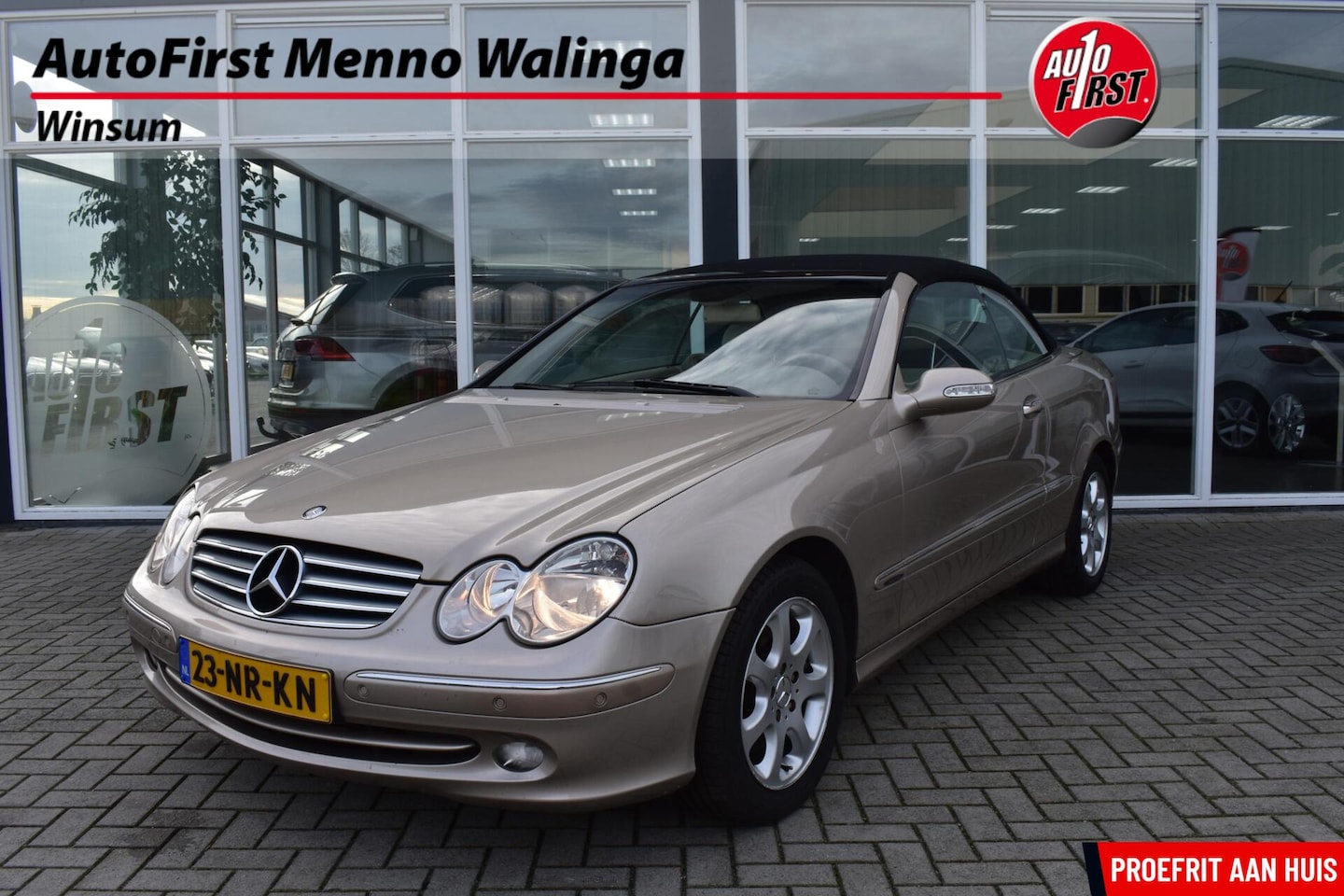 Mercedes-Benz CLK-klasse Cabrio - 240 Elegance|Leder|Navi|PDC|NAP|Automaat|Stoelverwarming|Nette auto!| - AutoWereld.nl