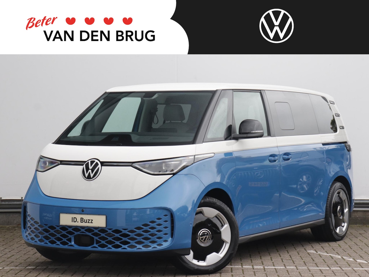 Volkswagen ID. Buzz - Pro Bulli 286pk | 6-persoons | Trekhaak | Elektrische deuren | Harman/Kardon | Head-up | - AutoWereld.nl