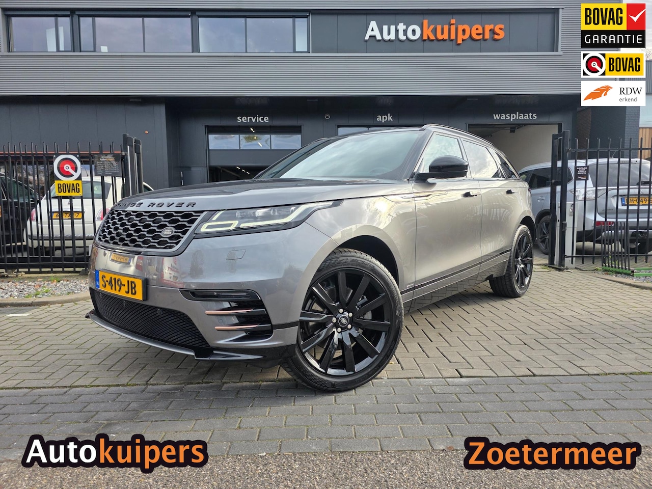 Land Rover Range Rover Velar - 2.0 I4 Turbo AWD HSE P300 R-Dynamic | Met o.a. achteruitrijcamera, afneembare trekhaak en - AutoWereld.nl