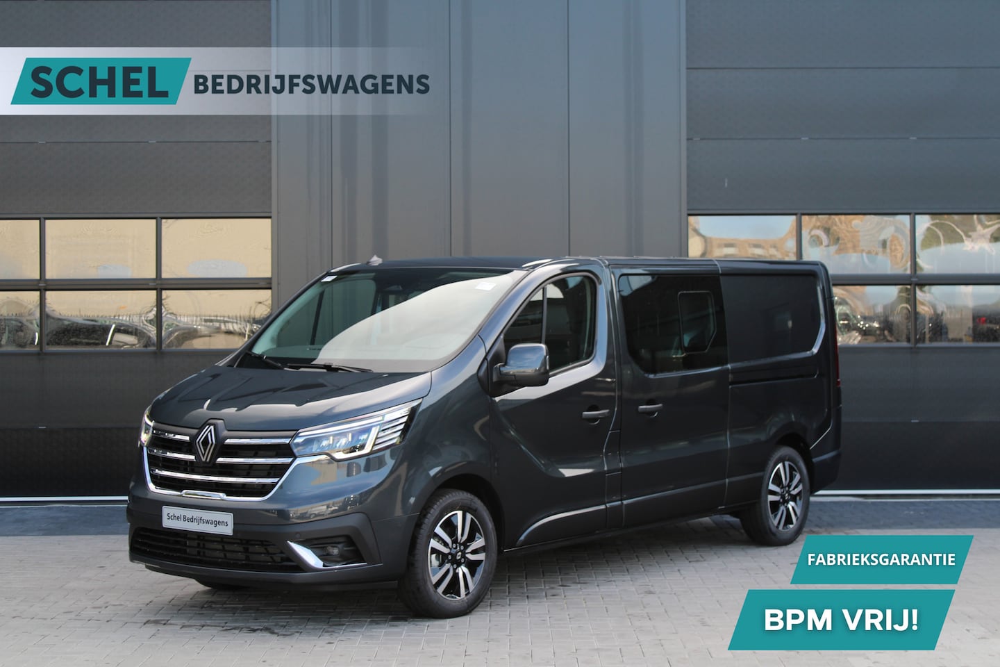 Renault Trafic - 2.0 Blue dCi 170pk T29 L2H1 Extra DC - 2x Schuifdeur - Carplay - LED - Blind Spot - Naviga - AutoWereld.nl