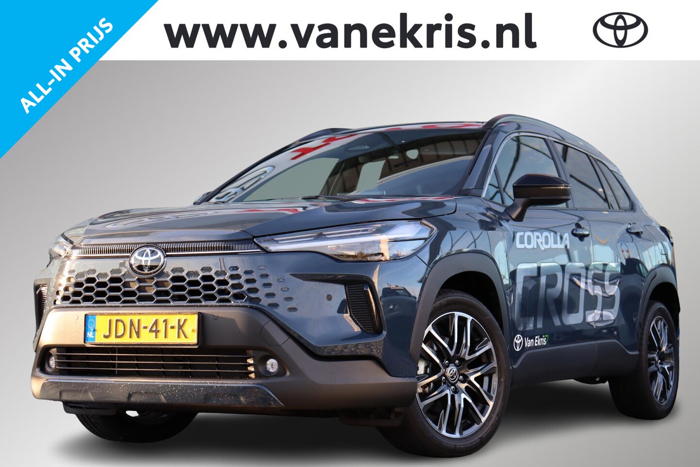 Toyota Corolla Cross - Hybrid 140 Dynamic Parkeersensoren, Soel/stuur verwarming , Dodehoek detectie, Elek. klep - AutoWereld.nl
