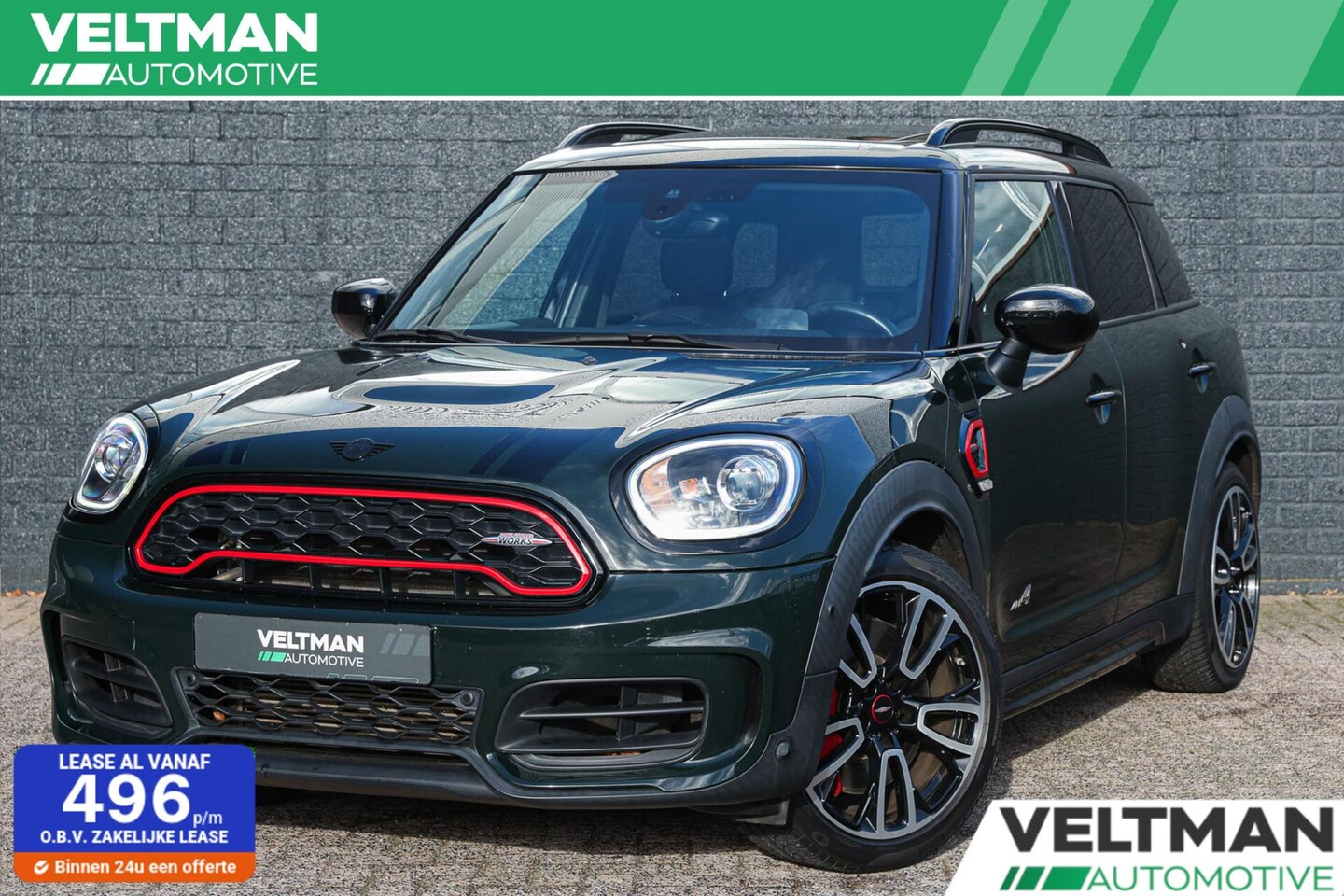 MINI Countryman - 2.0 John Cooper Works ALL4 PANO HEAD UP HARMAN KARDON - AutoWereld.nl