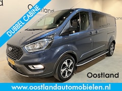 Ford Transit Custom - 320 2.0 TDCI L2H1 Active 170 PK Automaat DC Dubbel Cabine / Euro 6 / 2X Schuifdeur / Airco