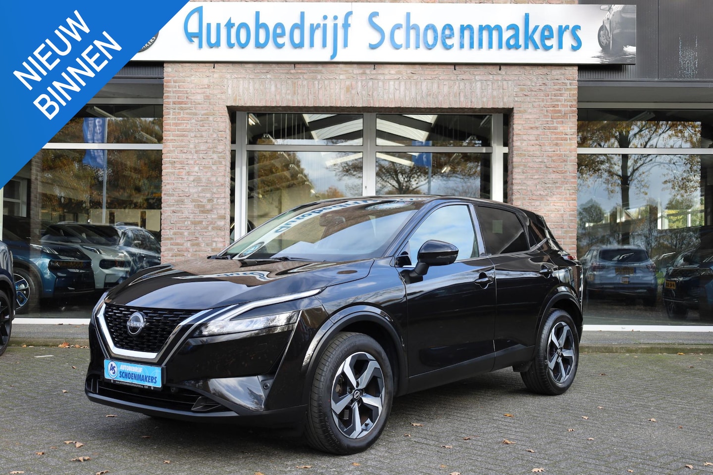 Nissan Qashqai - 1.3 MHEV Xtronic N-Connecta TREKHAAK 360-CAMERA 12.3"DISPLAY! CARPLAY DAB RUIT/STUUR/STOEL - AutoWereld.nl