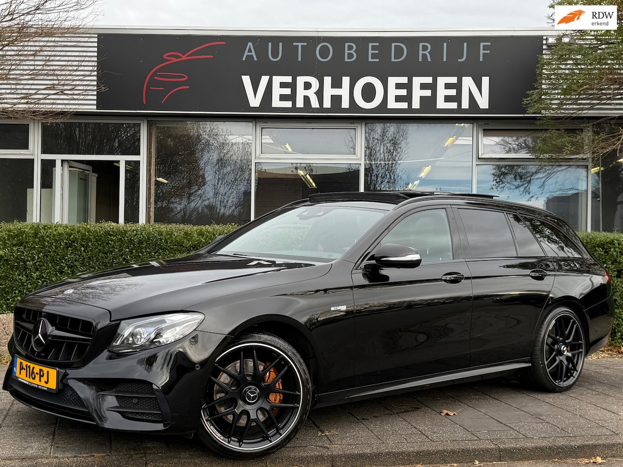 Mercedes-Benz E-klasse Estate - AMG 43 4MATIC - PANORAMADAK - CARBON INT - STOEL VERW - 360 CAMERA - BURMESTER - HEAD-UP ! - AutoWereld.nl