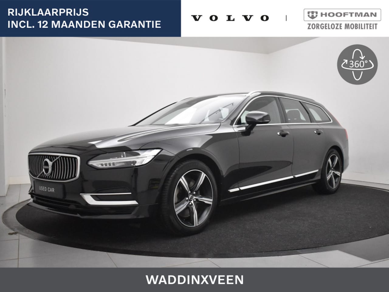 Volvo V90 - T4 AUT(8) INSCRIPTION ACC BLIS LEDER KEYLESS NAVI BLUETOOTH CAME - AutoWereld.nl