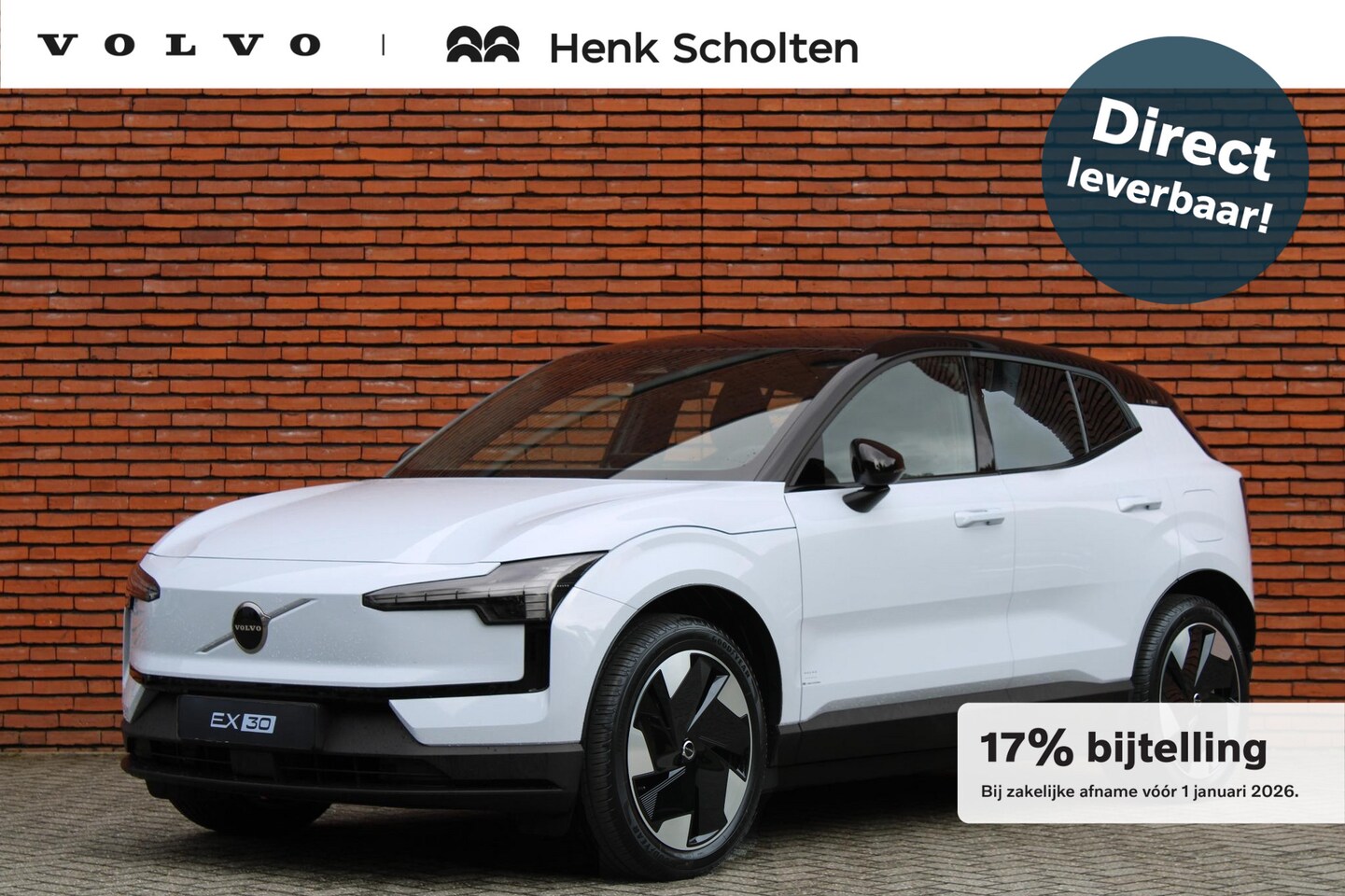 Volvo EX30 - Single Motor Extended Range Plus Europa 69 kWh | Levering 2025! | 17% Bijtelling | Stuurwi - AutoWereld.nl