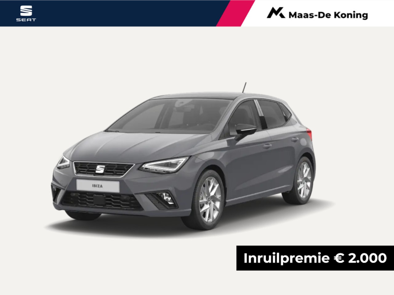 SEAT Ibiza - FR Business Connect 1.0 70 kW / 95 pk EcoTSI Hatch 5 deurs | 5 versn. Hand | inruilpremie - AutoWereld.nl