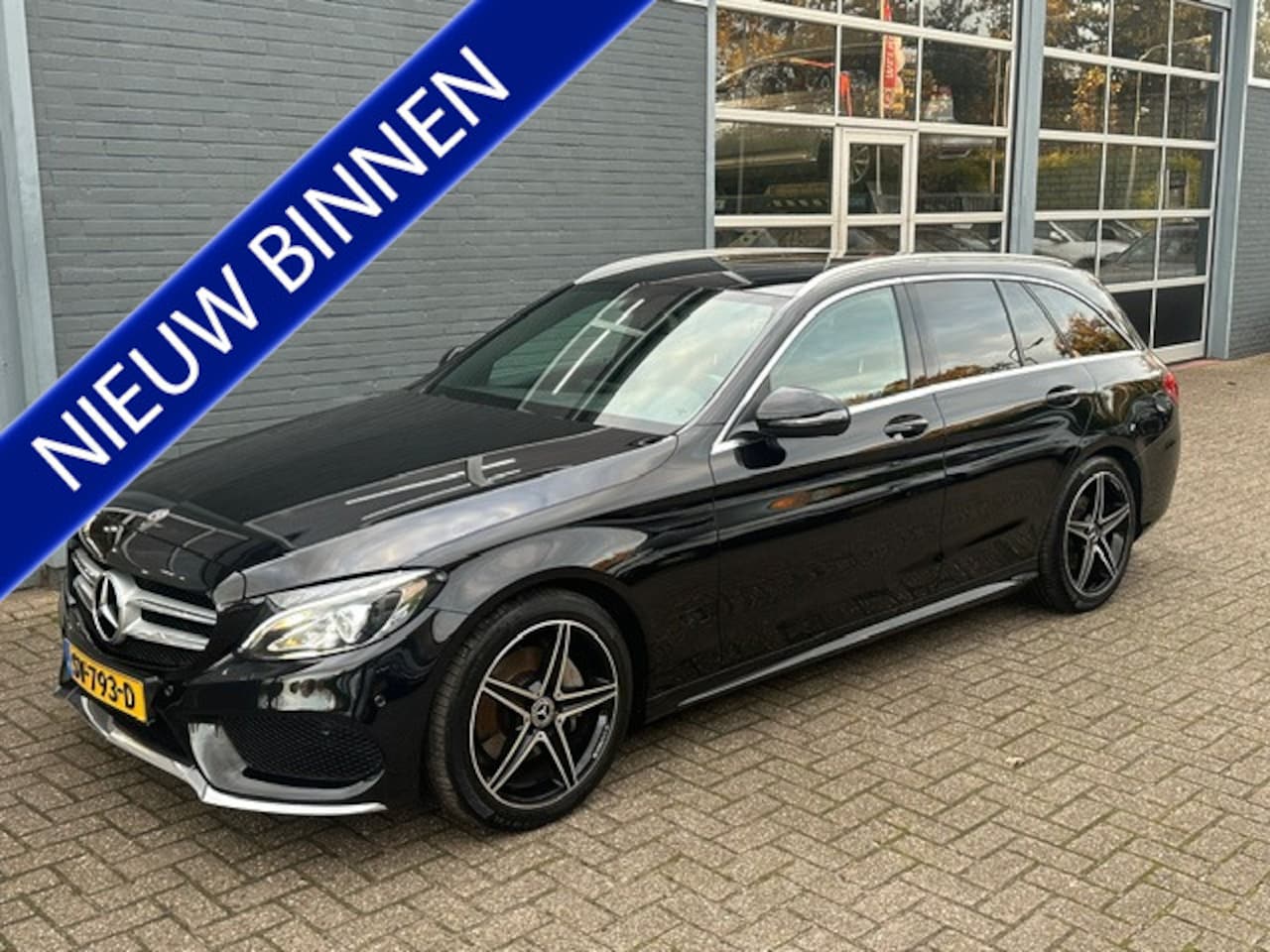 Mercedes-Benz C-klasse Estate - 180 Sport Edition AMG pakket / Afn.Trekhaak / Sport Leder / Led - AutoWereld.nl