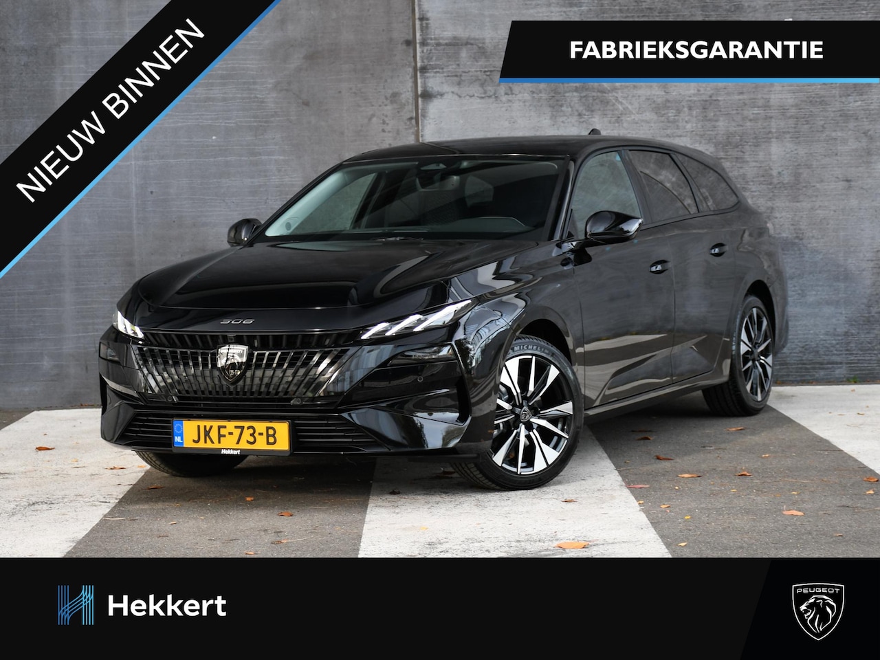 Peugeot 308 SW - GT 1.2 Hybrid 145pk Automaat 17''LM | DODE HOEK | ADAPT. CRUISE | KEYLESS | PDC + 360° CAM - AutoWereld.nl