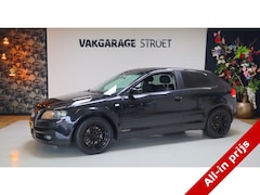 Audi A3 - 1.6 FSI Ambi. | trekh | ac | cruise | get.ram | beurt |zwart LMV