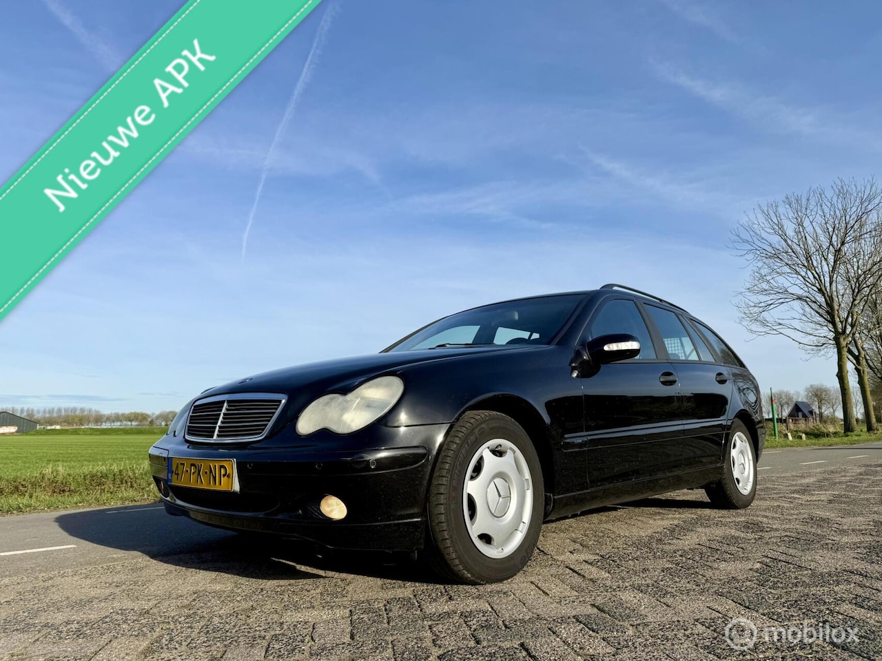 Mercedes-Benz C-klasse Combi - 180 K., BJ 2003, Nette Staat, Airco - AutoWereld.nl