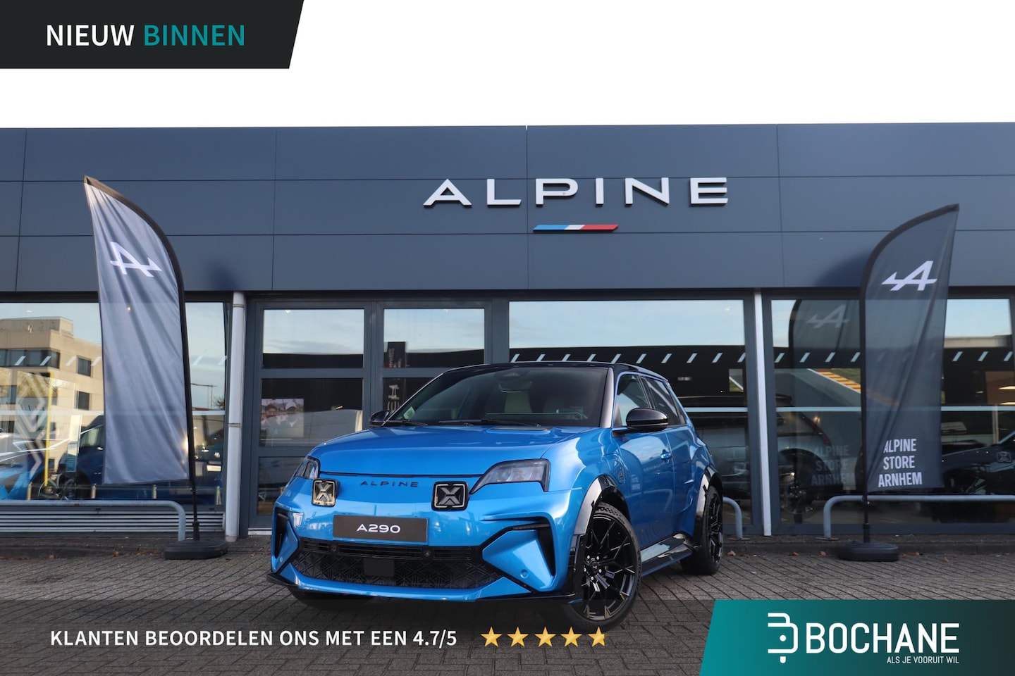 Alpine A290 - GTS 52 kWh | DEVIALET Audio | Stoel & Stuurverwarming | Climatronic | Apple Carplay & Andr - AutoWereld.nl
