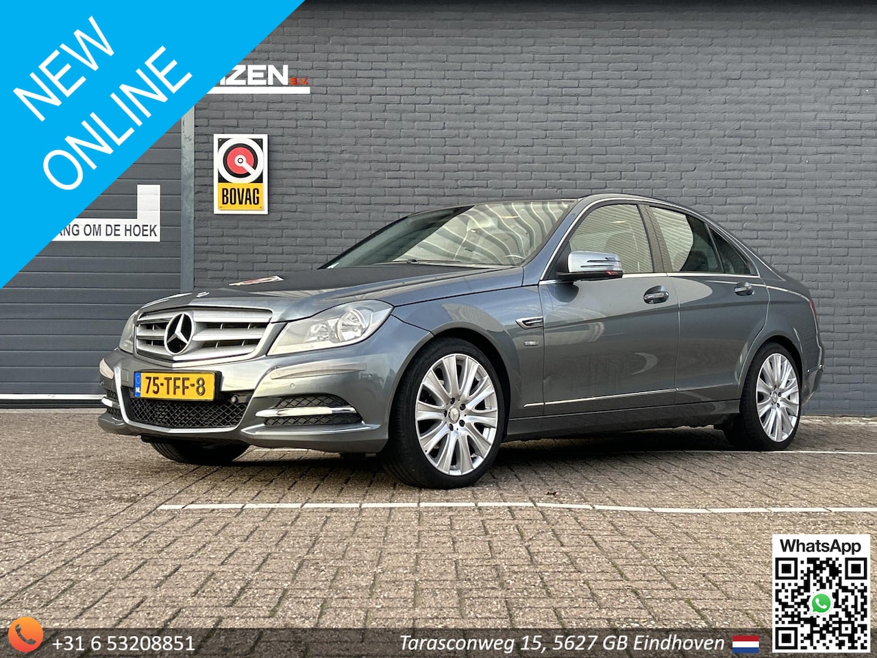 Mercedes-Benz C-klasse - 180 CDI Business Class Avantgarde | Leder | Climate | Cruise | Navi | PDC | - AutoWereld.nl