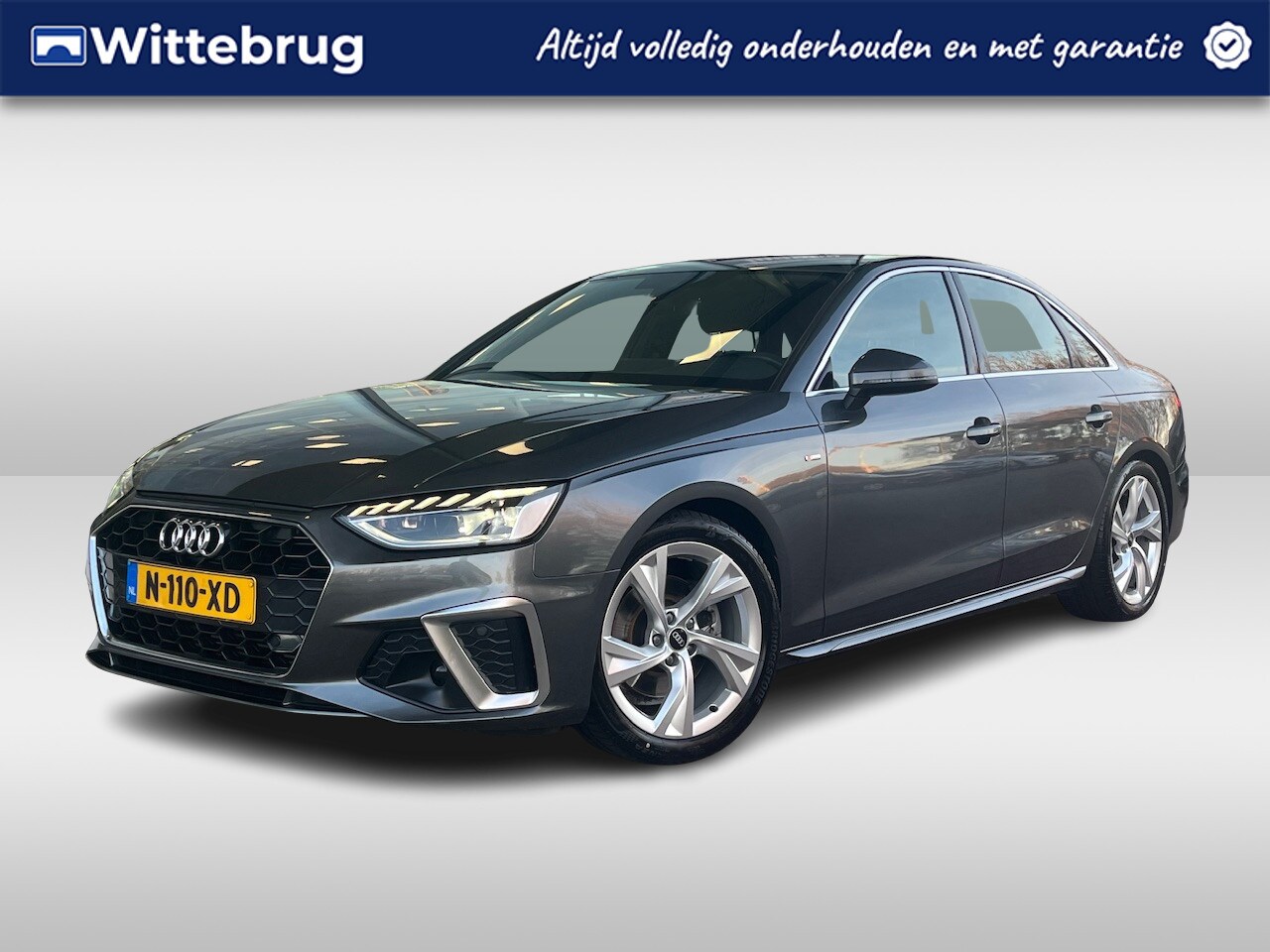 Audi A4 Limousine - 35 TFSI 150pk S-Tronic S edition / Panoramadak / S-Line Exterieur & Interieur / Navigatie - AutoWereld.nl