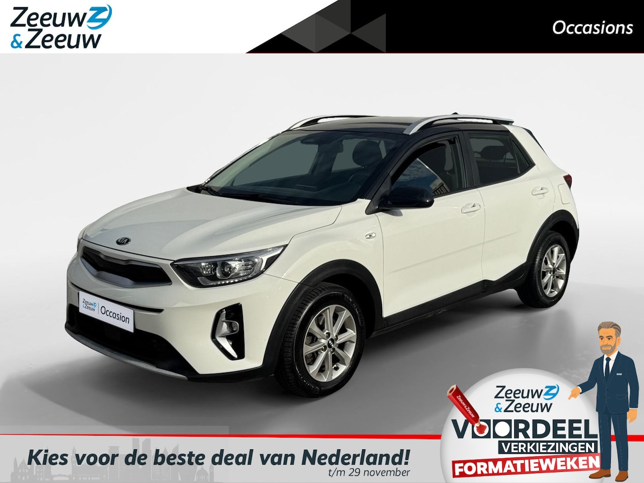 Kia Stonic - 1.0 T-GDi MHEV DynamicLine | Airco | Navi | Camera | Cruise Control | Parkeersensoren | LM - AutoWereld.nl