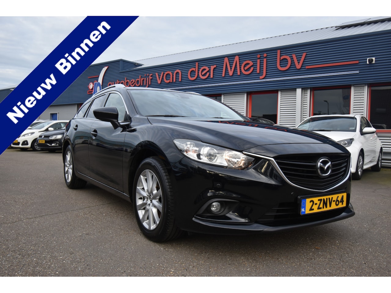 Mazda 6 Sportbreak - 2.0 TS 2.0 TS , TREKHAAK , NAVI , CLIMATR , CR CONTR , V STOEL VERW , - AutoWereld.nl