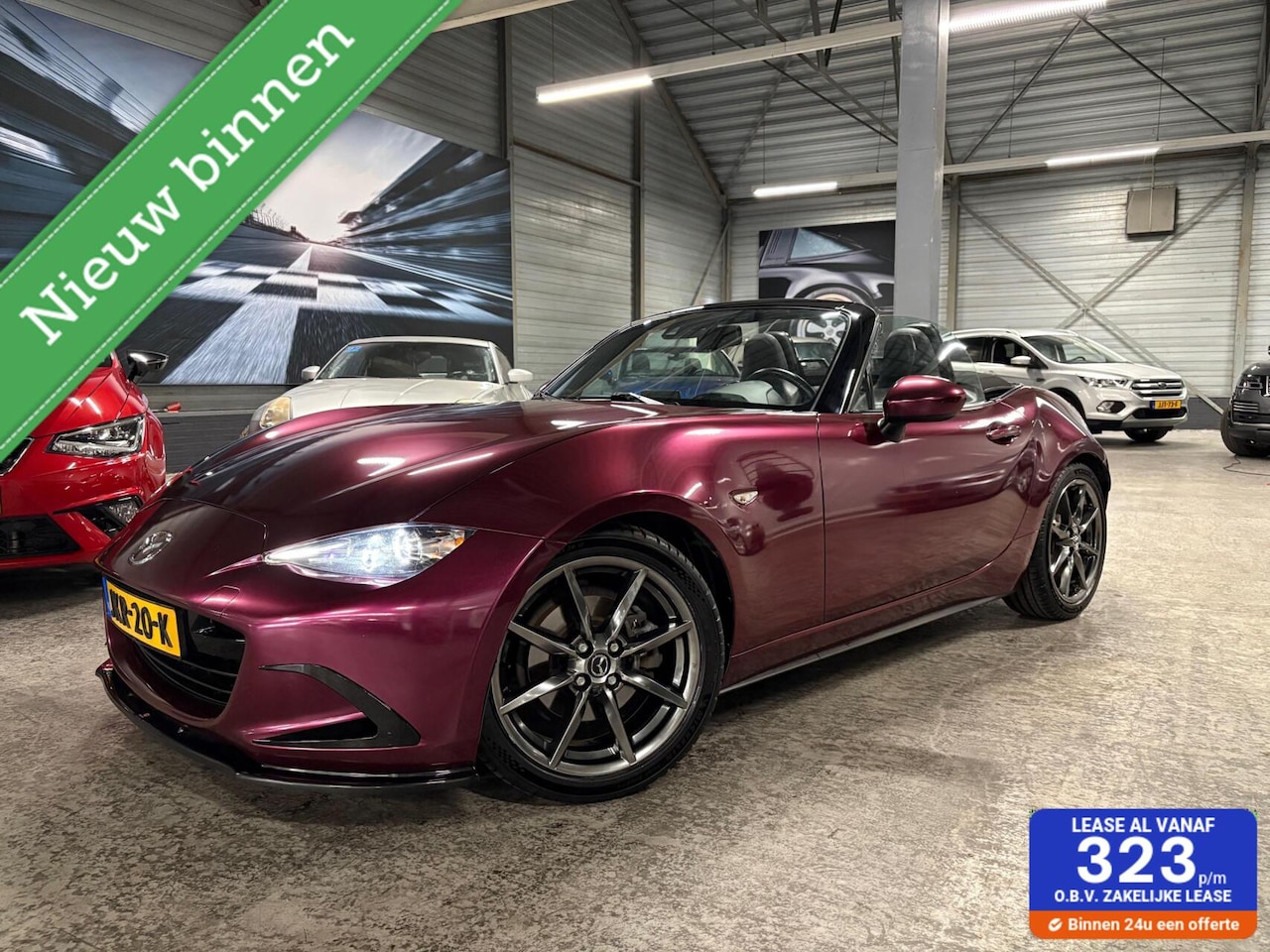 Mazda MX-5 - 2.0 SkyActiv-G 160 GT-M | WRAP | BOSE | Leder | - AutoWereld.nl