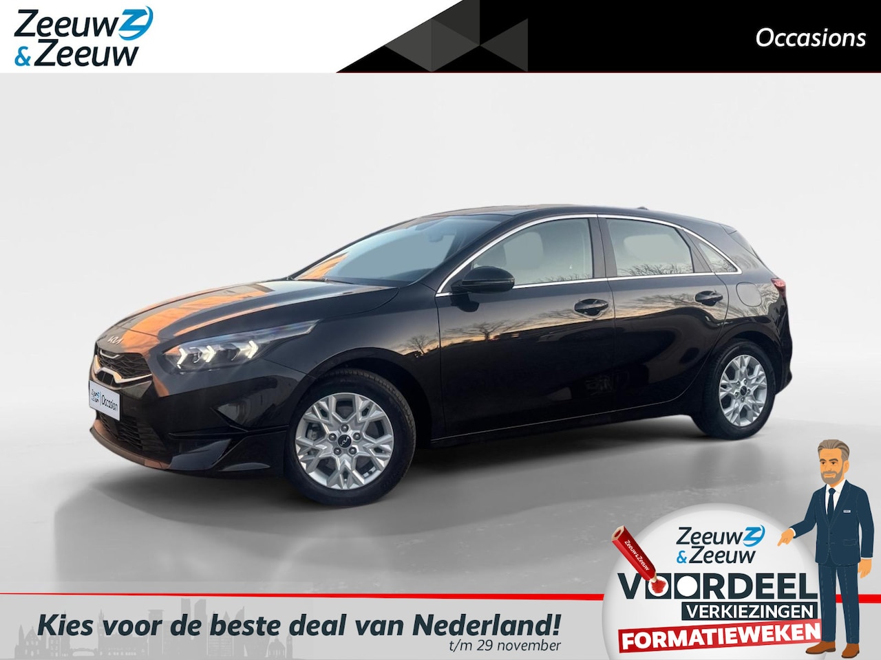 Kia Cee'd - Ceed 1.0 T-GDi DynamicLine | Navi | Clima | Camera | Cruise Control | LM Velgen | Apple Ca - AutoWereld.nl