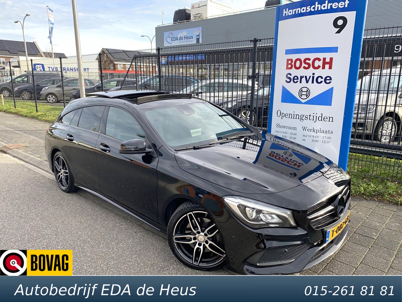Mercedes-Benz CLA-klasse Shooting Brake - 220d Automaat Prestige AMG Line Night Pack met o.a. panodak, Harman Kardon, CarPlay, elekt - AutoWereld.nl