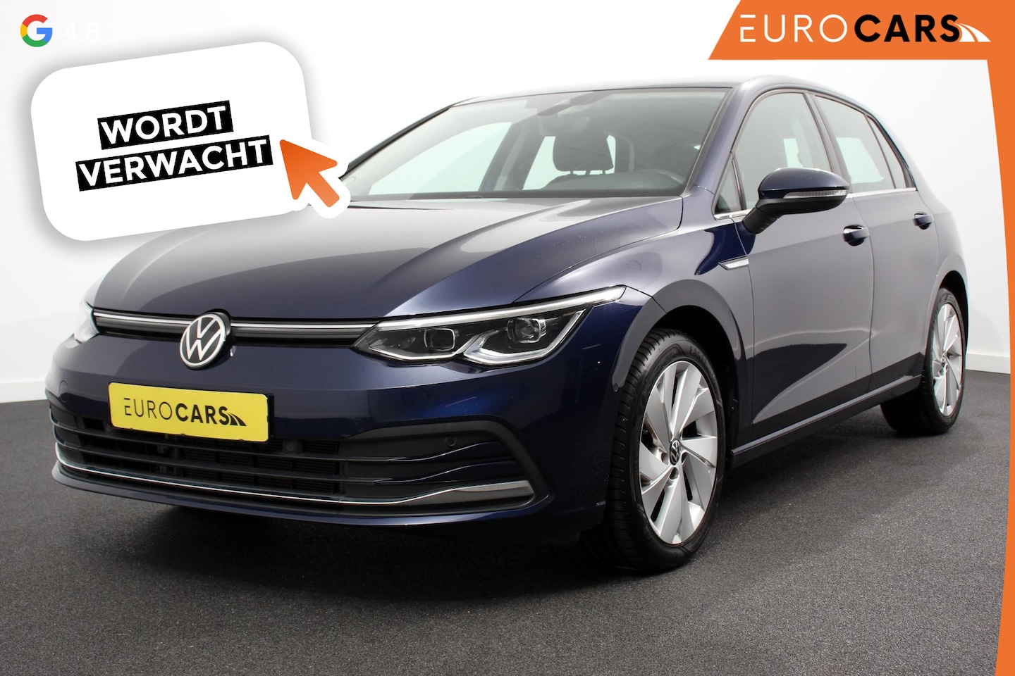Volkswagen Golf - 1.5 eTSI 150pk DSG Style | Navigatie | Apple Carplay/Android Auto | Parkeersensoren | Came - AutoWereld.nl
