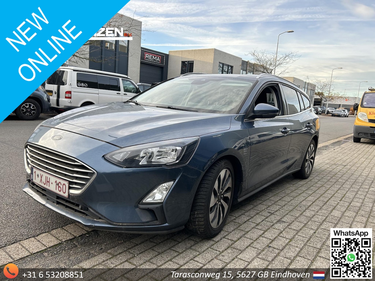Ford Focus - Clipper 1.5 EcoBlue 85kW Active Aut. | € 5.450,- NETTO! | MOTOR DEFECT | Airco | Cruise | - AutoWereld.nl