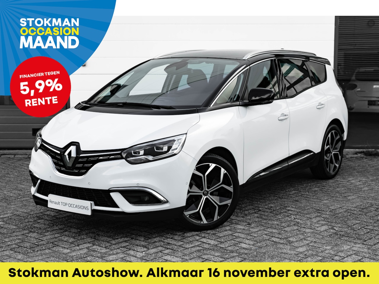 Renault Grand Scénic - 1.3 TCe Techno 140 PK EDC 7 persoons ! | automaat | navigatie | vaste trekhaak | achteruit - AutoWereld.nl