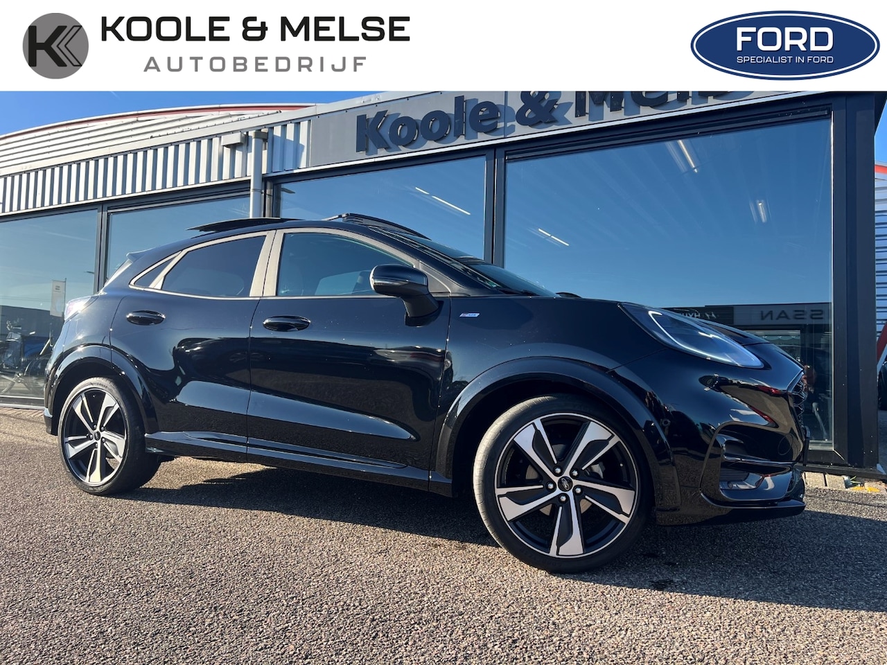 Ford Puma - 1.0i Ecoboost Hybrid 125pk ST-Line X ,panodak , 19 inch , voorruitverwarming , Trekhaak - AutoWereld.nl