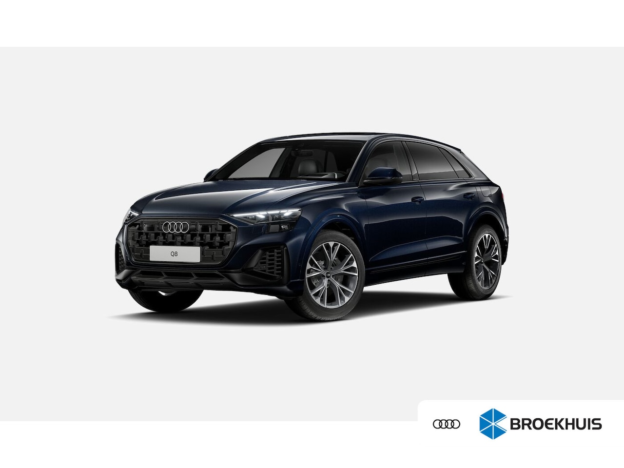 Audi Q8 - 55 TFSI e quattro Pro Line S 394PK | Panorama dak | Trekhaak | 360 Camera | Ledere bekledi - AutoWereld.nl
