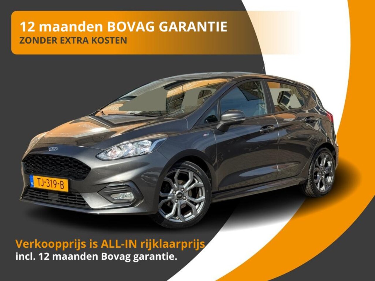 Ford Fiesta - 1.0 ECOBOOST ST-LINE 5-DEURS/NW.MODEL/CARPLAY/NL-AUTO/1E EIG./50.000KM! - AutoWereld.nl