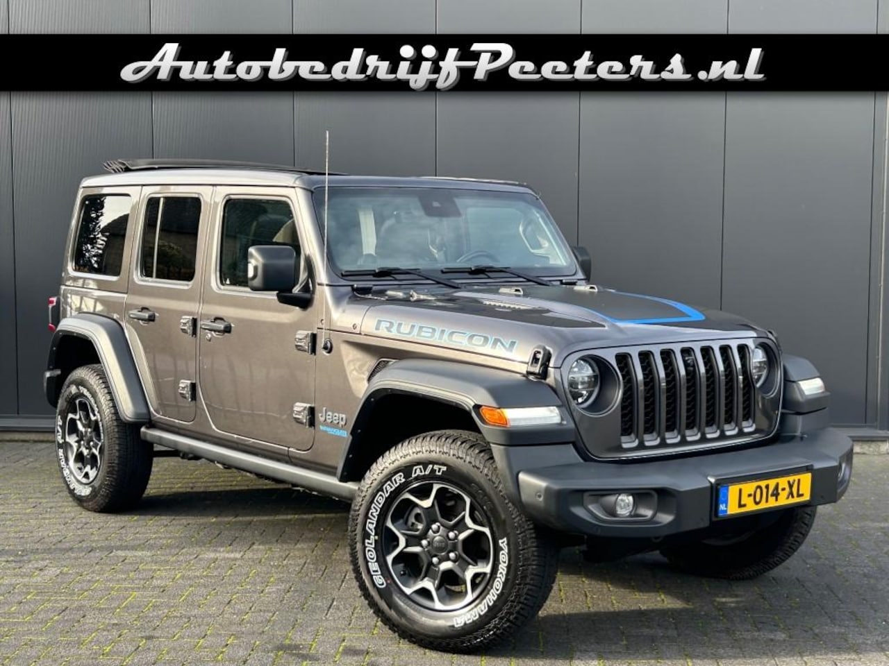 Jeep Wrangler - Rubicon Hybrid Sky One-Touch ACC Leder Navi Camera LED Trekhaak - AutoWereld.nl
