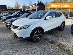 Nissan Qashqai - 1.2 Tekna, Pano, Leer, BLIS, Lane Ass., Cam 360, Navi, Clima, Stoelverw, Dealer OH