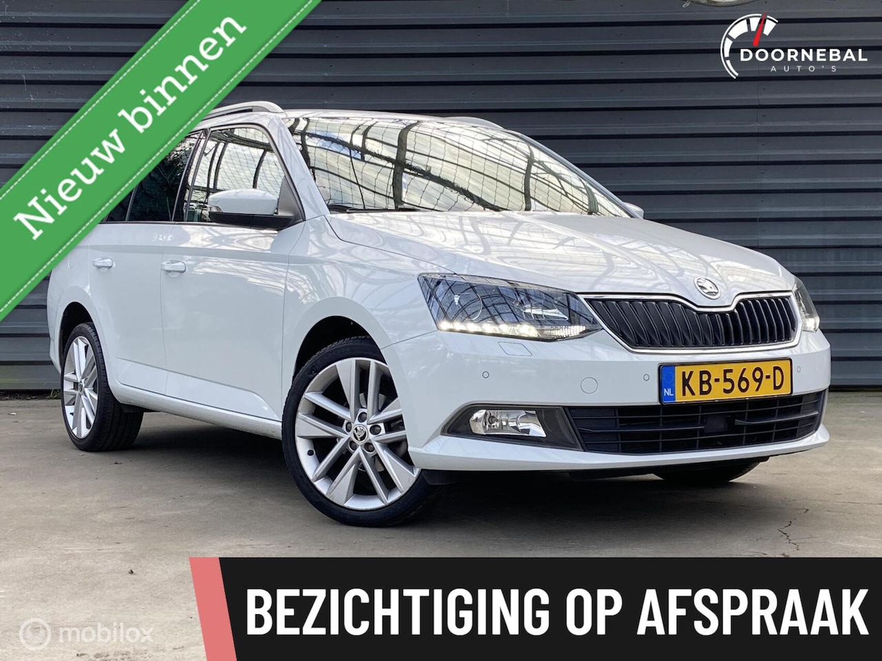 Skoda Fabia Combi - 1.2 TSI Style Business / LAGE KM / NL / LED - AutoWereld.nl