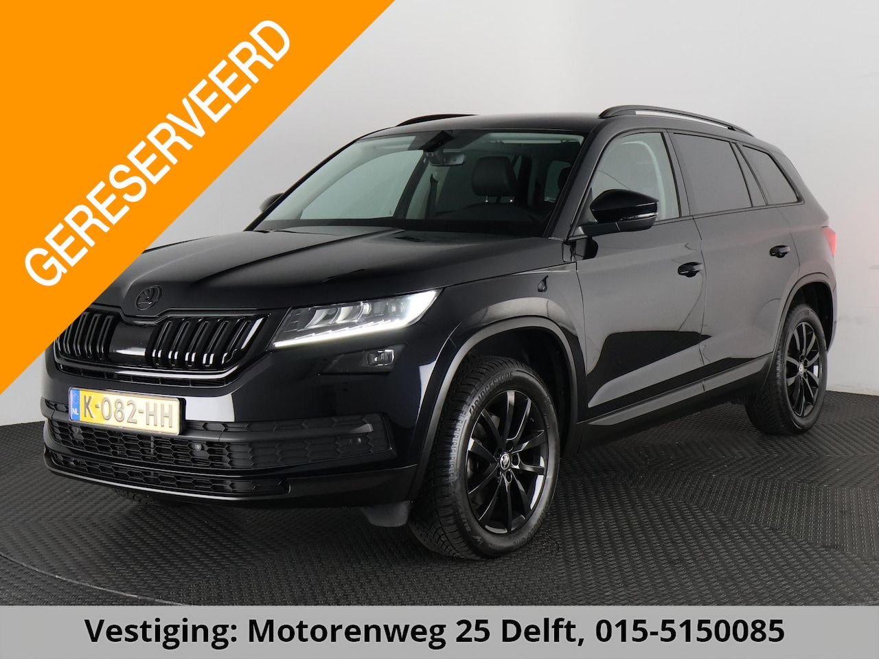 Skoda Kodiaq - 1.5 TSI BUSINESS AUTOMAAT 1e EIG. GARANTIE 2031 BLACKLINE .150 PK .100% ONDERHOUDEN. - AutoWereld.nl