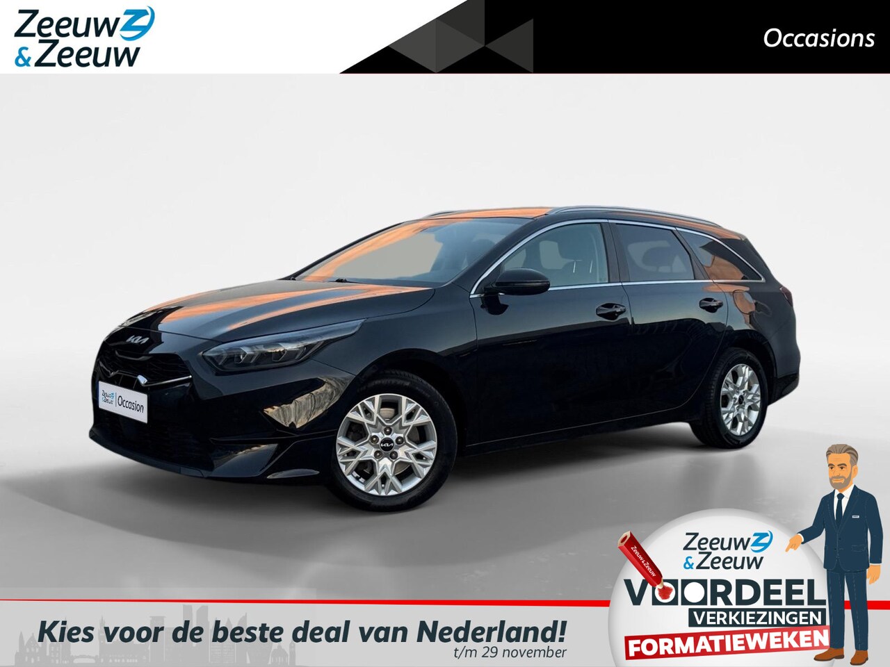 Kia Cee'd Sportswagon - Ceed 1.0 T-GDi DynamicPlusLine | Navi | Clima| Camera | Cruise Control | Elektrische Achte - AutoWereld.nl