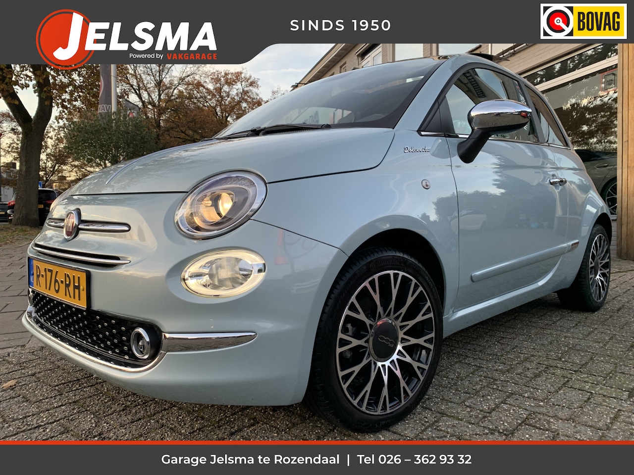 Fiat 500 - 1.0 Hybrid Dolcevita 1.0 Hybrid Dolcevita, Pack Style & Sky - AutoWereld.nl
