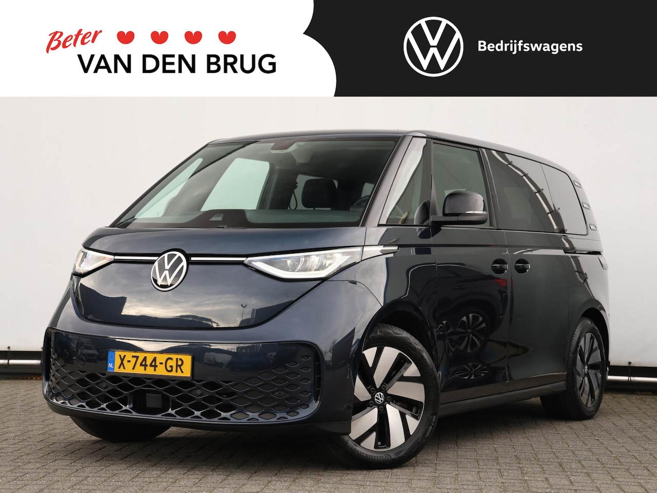 Volkswagen ID. Buzz - Pro Advantage 77 kWh | Trekhaak | Navigatie | Camera | Cruise control | 19" Lmv | Apple ca - AutoWereld.nl
