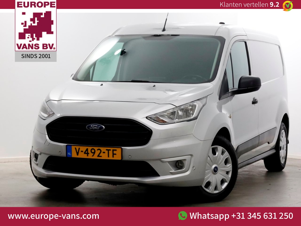 Ford Transit Connect - 1.5 TDCI 100pk E6 L2 Trend Airco/Navi/Camera/3Pers. 11-2018 - AutoWereld.nl