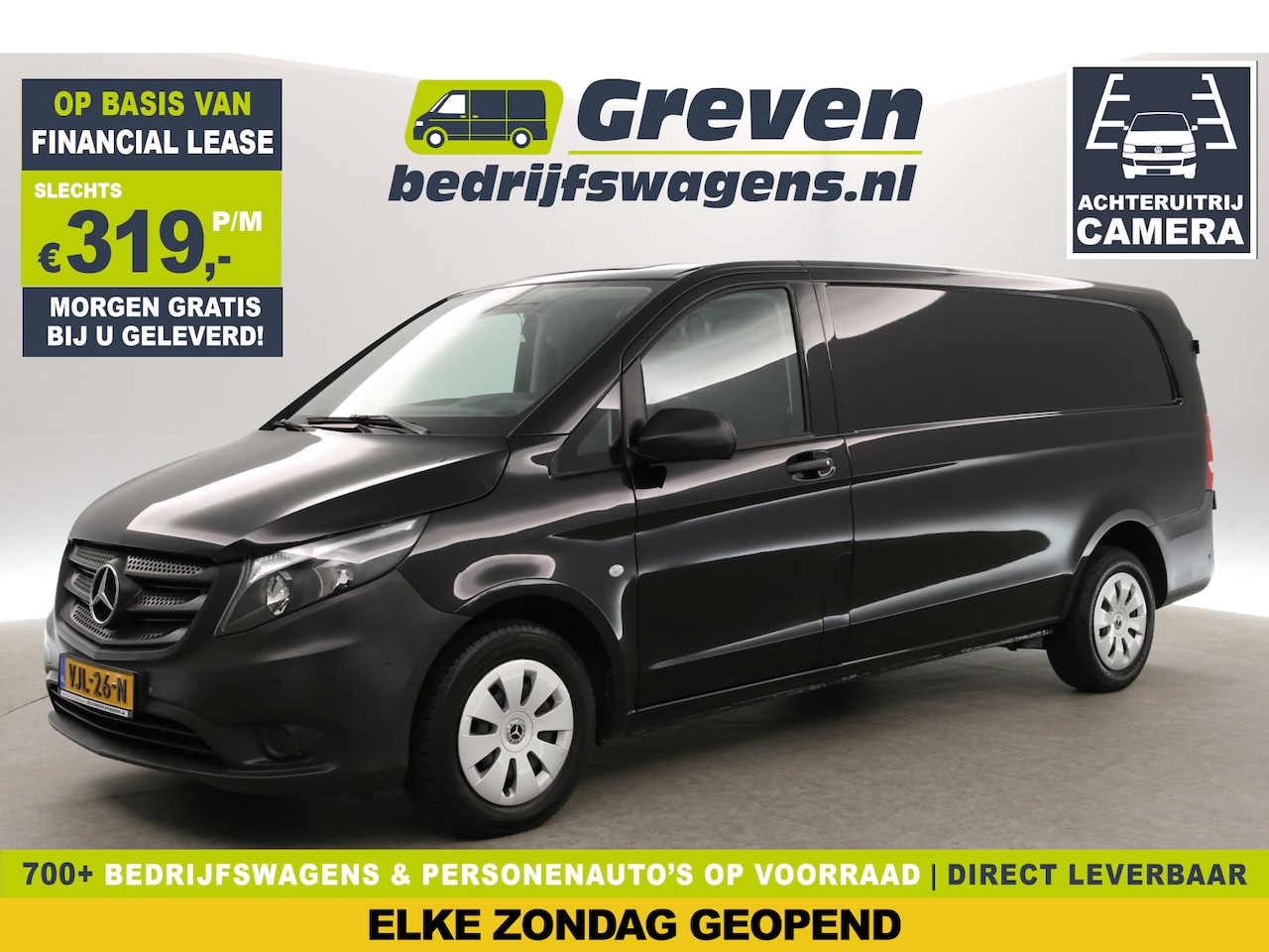 Mercedes-Benz Vito - CDI Extra Lang | Airco | Camera | Cruise | Carplay | Navi | Parkeersens. - AutoWereld.nl