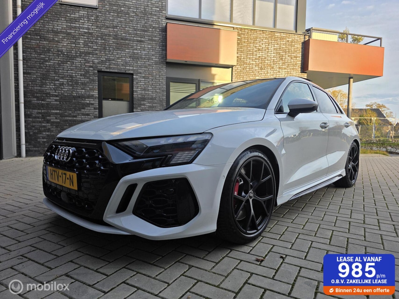 Audi RS3 - 2.5 TFSI RS3 quattro A3 wit - INRUIL MOGELIJK - AutoWereld.nl