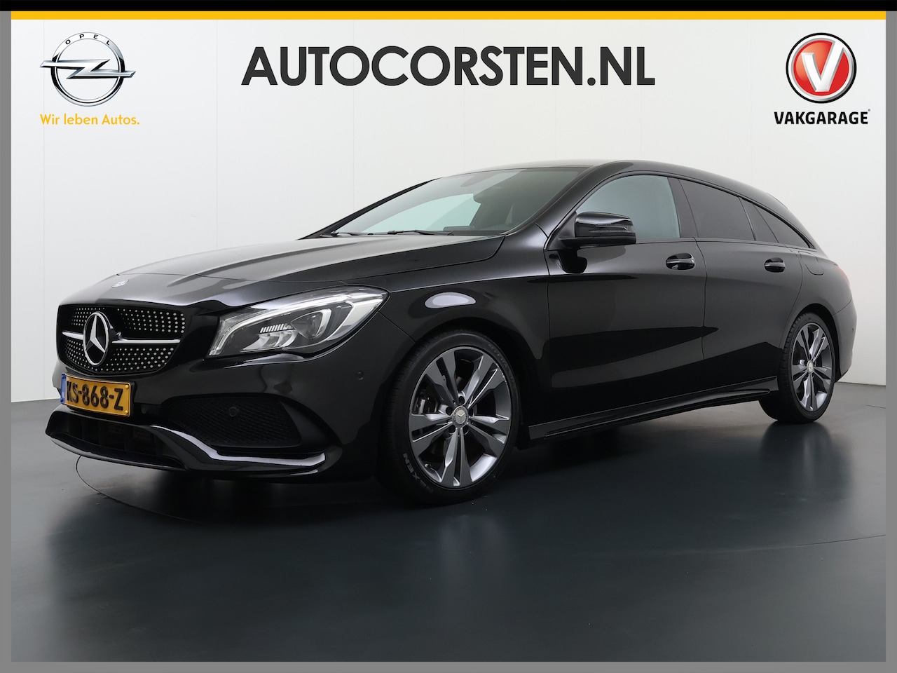 Mercedes-Benz CLA-klasse Shooting Brake - 180 K AMG Sportst. Navi 18" Stuur+Stoel+ Leer / Alcantara Clima PDC High-Performance-LED N - AutoWereld.nl