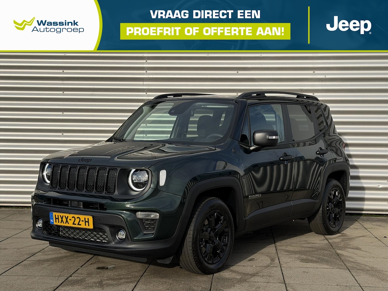 Jeep Renegade - 1.3T 4xe 240pk Plug-in Hybrid 4WD Automaat North Star Navigatie | Panorama Dak | Camera - AutoWereld.nl