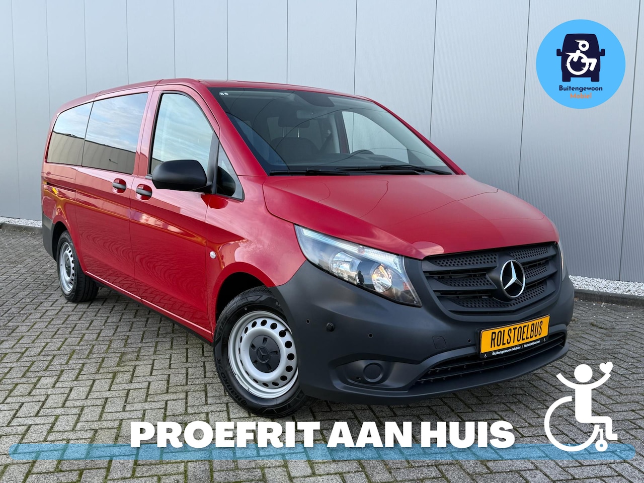 Mercedes-Benz Vito Tourer - 2020 Dahl lock (Airco) 4 Persoons - AutoWereld.nl